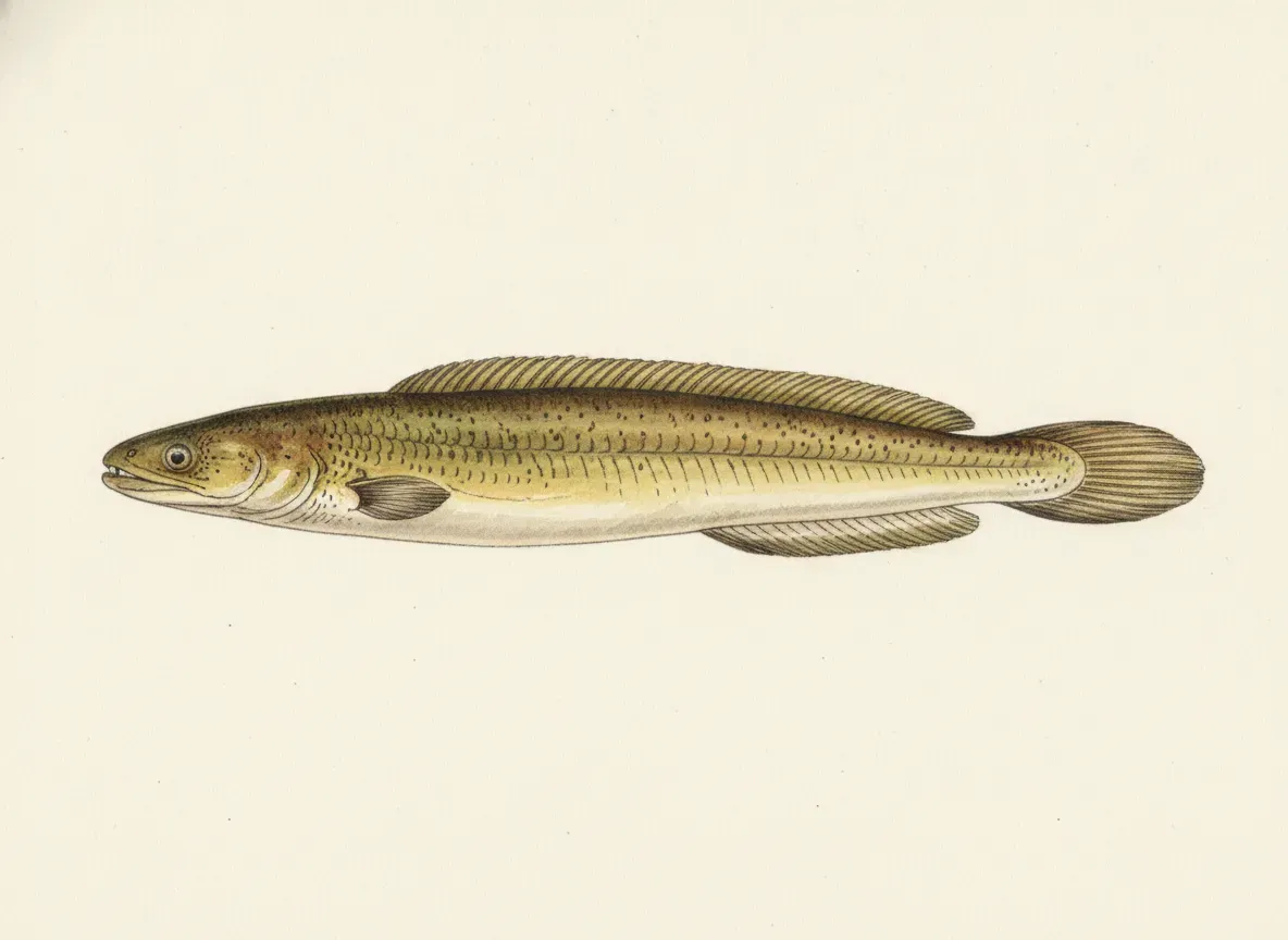 Illustration av ål