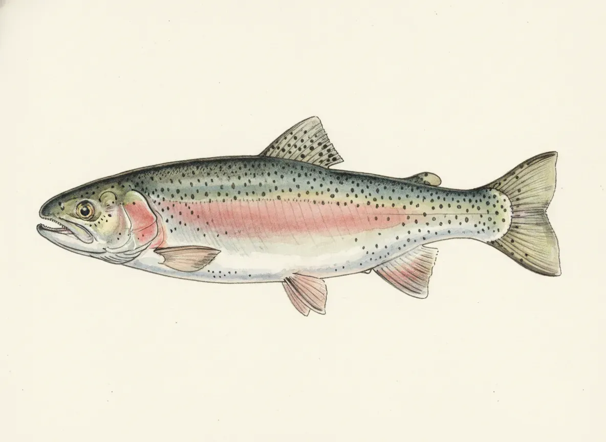 Illustration av regnbåge