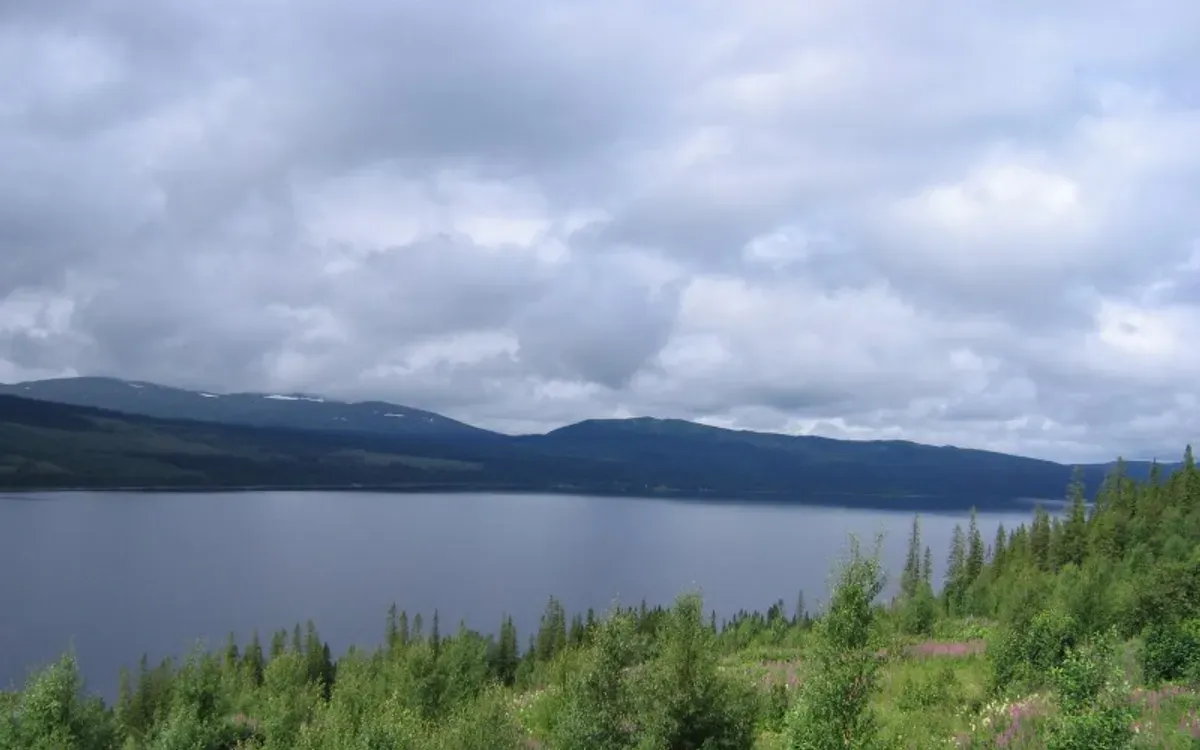 Foto från Kallsjön (Huså-Smedjeviken)